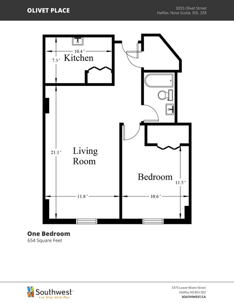 3055 Olivet Street 1 Bed Apartment for Rent - Photo Gallery 9