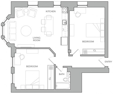 101 S 39th Street 1-5 Beds Apartment, Student for Rent - Photo Gallery 23