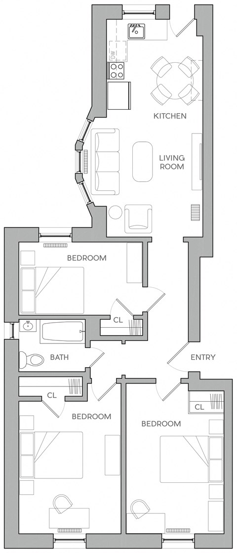 101 S 39th Street 1-5 Beds Apartment, Student for Rent - Photo Gallery 26