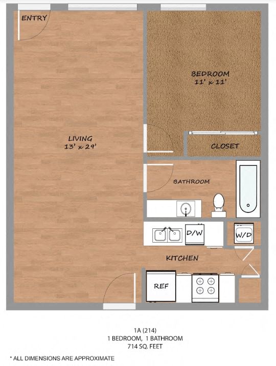 311 E. Hickory 1-2 Beds Apartment for Rent - Photo Gallery 19