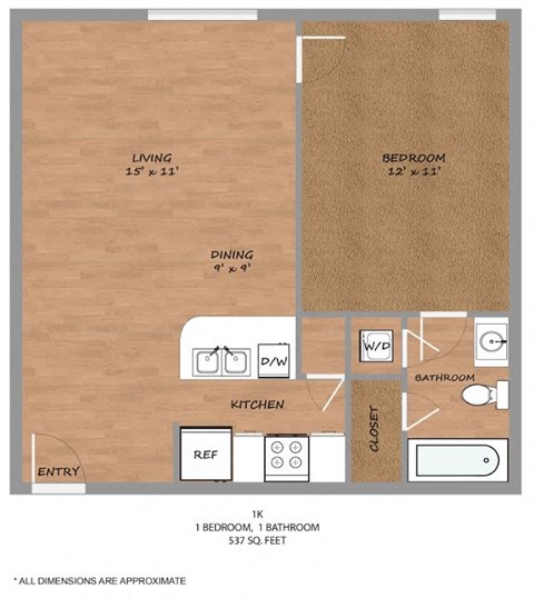 311 E. Hickory 1-2 Beds Apartment for Rent - Photo Gallery 29