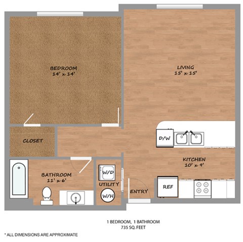 616 E Hickory St 1-3 Beds Apartment for Rent - Photo Gallery 42