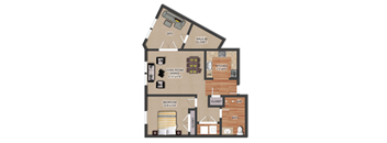 EV - 1 BR Plus Den - Aspen