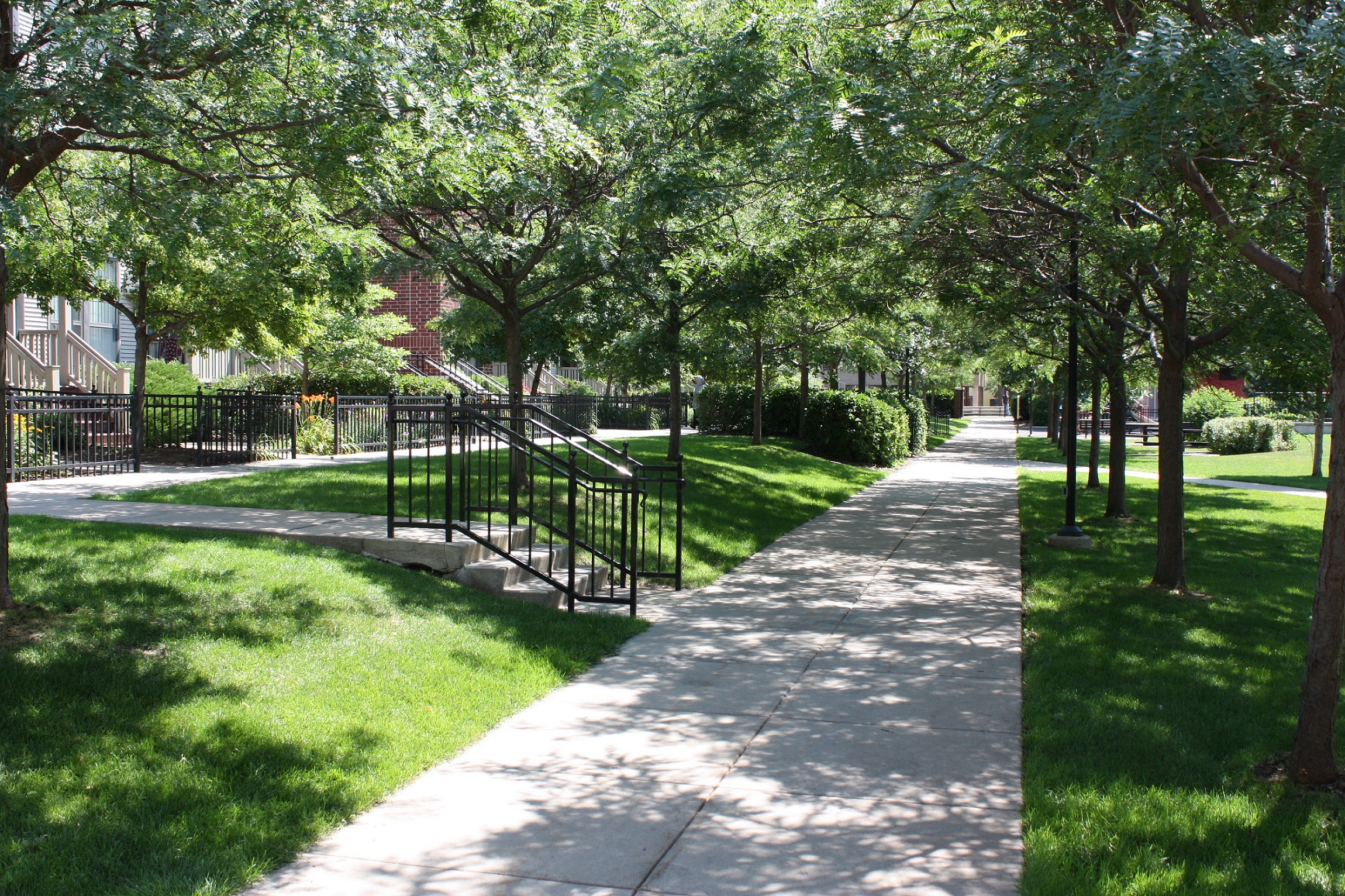 Take a stroll on our walking path