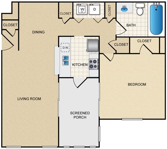 A1 Floor Plan 1