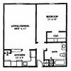 1 Bed 1 Bath 1 Bed 1 Bath