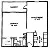 One bed one bath One bed one bath