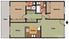 2 Bed 2 Bath Floorplan 2 Bed 2 Bath Floorplan at Terramonte Apartment Homes, CA 91767