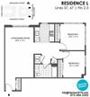 2 Bedroom 1 Bath B