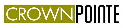 the logo records with the word crown on a green rectangle