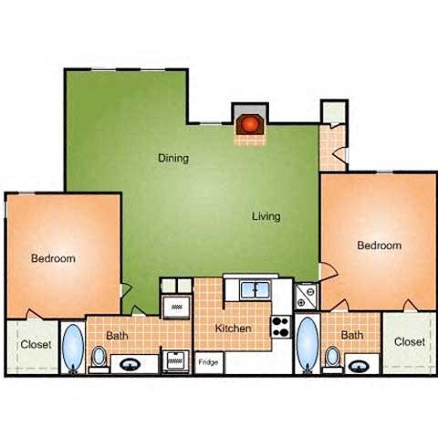 14025 N. Eastern Ave. 1-2 Beds Apartment for Rent - Photo Gallery 18