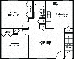 2 Bedroom 1 Bathroom In Gettysburg