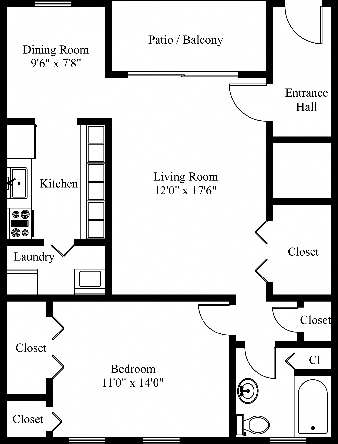 1 Bedroom 1 Bathroom In Mechanicsburg