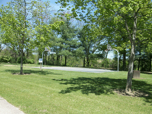Apartment Exterior at Hamilton Park Apartments - Trees Apartment Exterior in Chambersburg, PA | Hamilton Park Apartments | Property Management, Inc.
