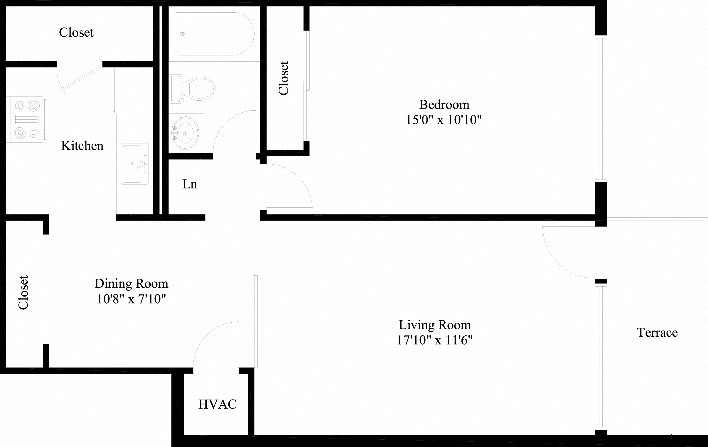 1 Bed 1 Bath Apt in Camp Hill, PA | Long Meadows Apartments | Property Management, Inc.