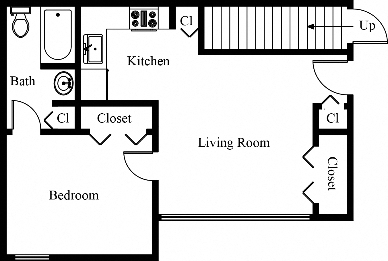 1 Bed Apartment in Chambersburg