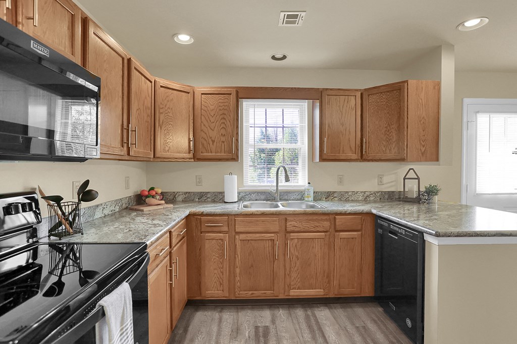 Large Wrap Around Kitchen Apartment | Rockledge Townhomes in Mechanicsburg | PMI |