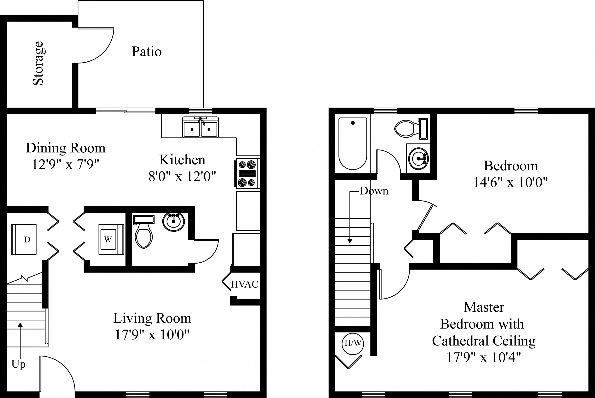 2 Bed 1 Bath Apt in Harrisburg
