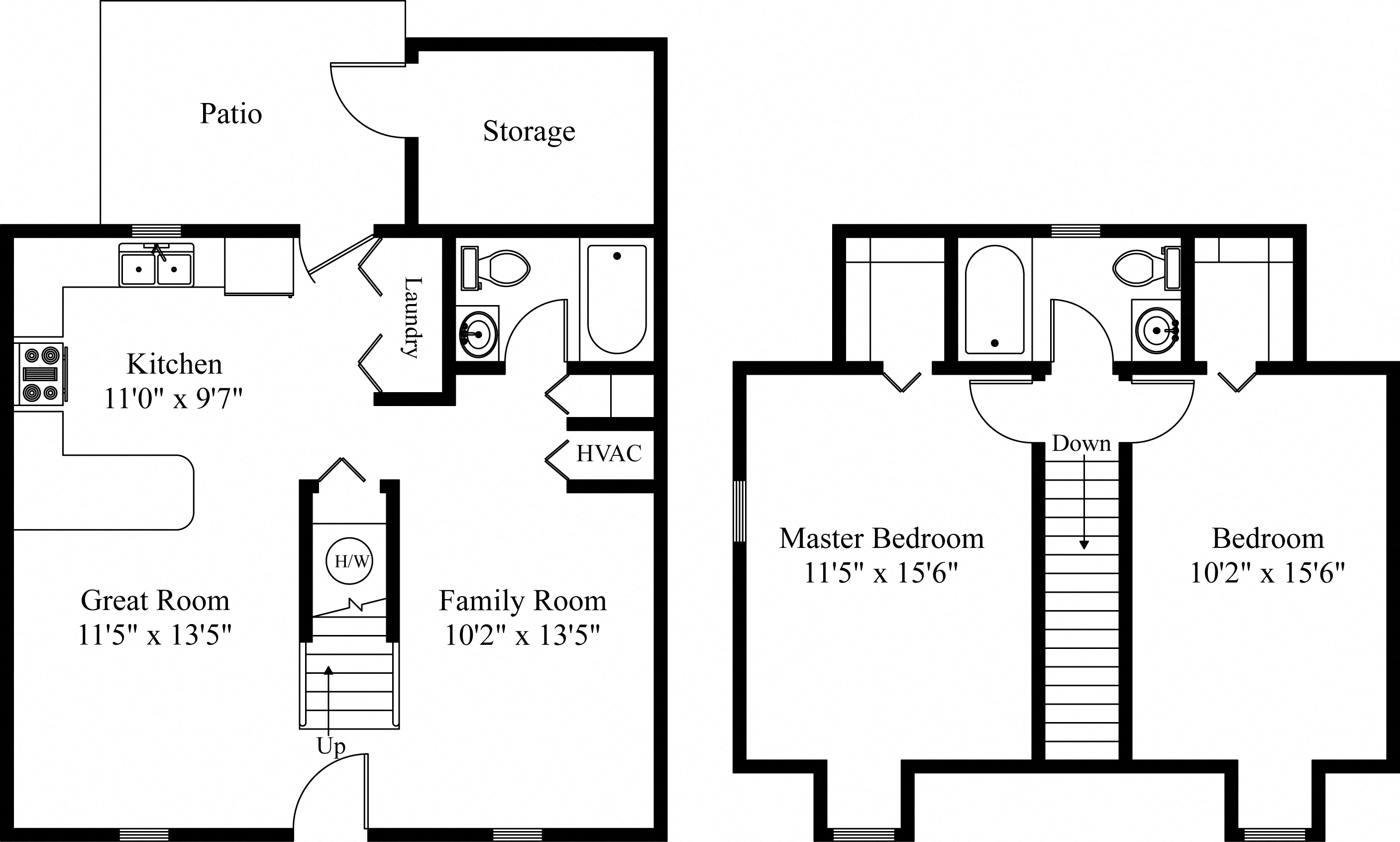 Two Bedroom Harrisburg Apartment