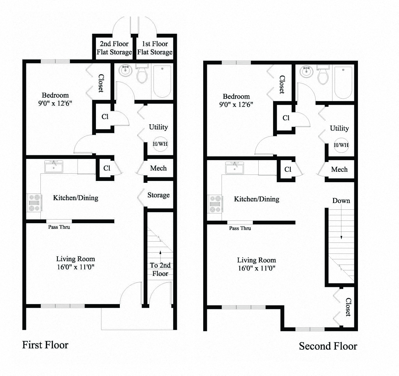 1 Bed 1 Bath Apt in Shippensburg