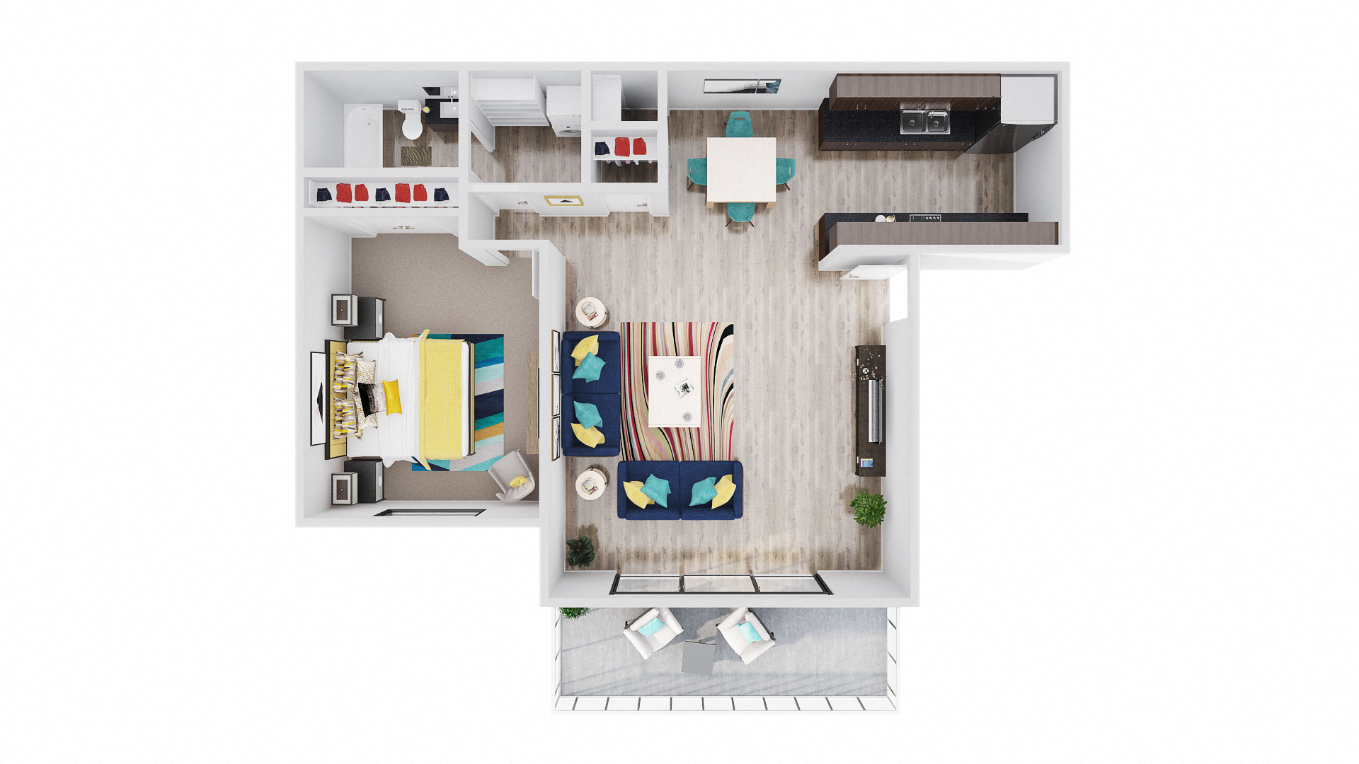 98Hundred Apartments Sycamore Floor Plan
