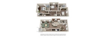 3 bedroom 2 bathroom townhome at Ashley Midtown in Savannah, Georgia