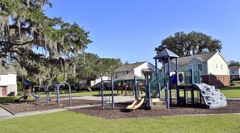 Children's playground at Ashley Midtown in Savannah, Georgia