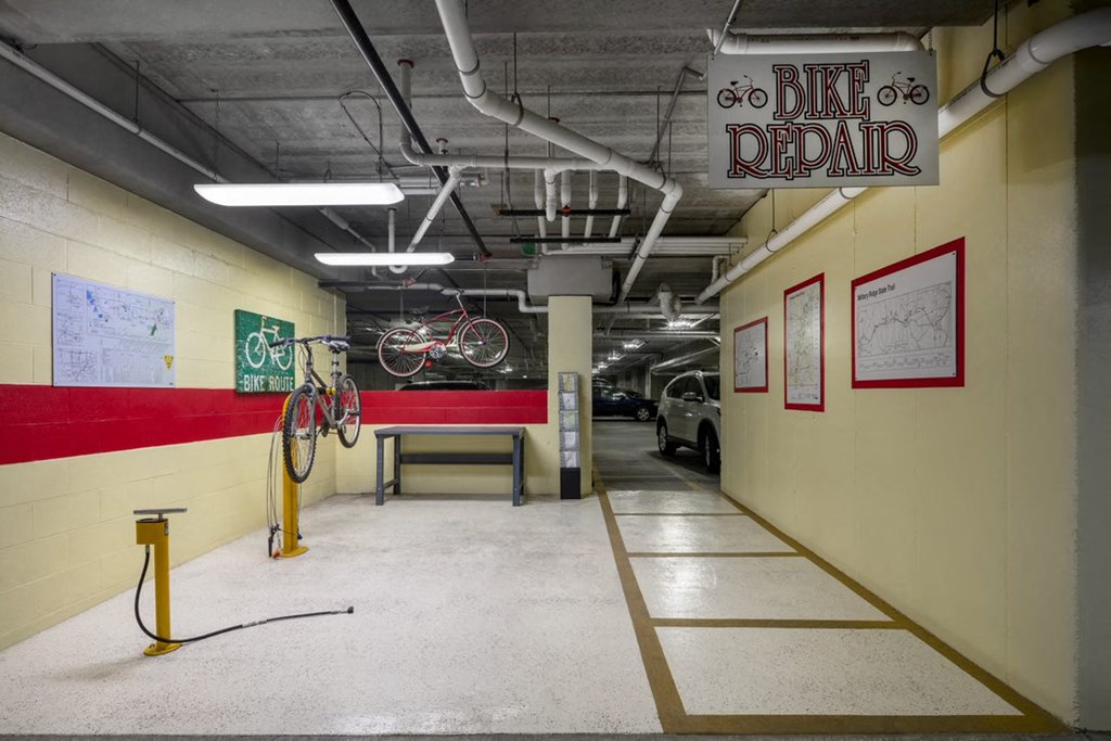 Bike Repair Station at The Tuscany on Pleasant View, Madison, Wisconsin