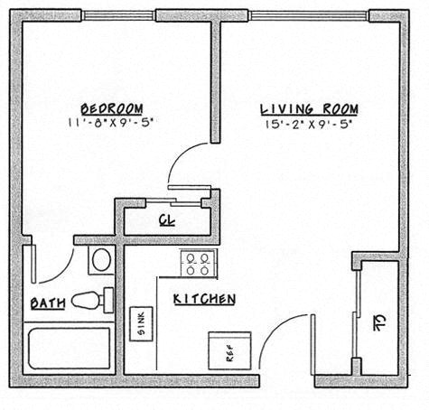1 Bedroom (Conodoguinet)