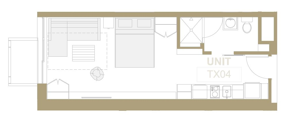 Tower Courtyard Unit