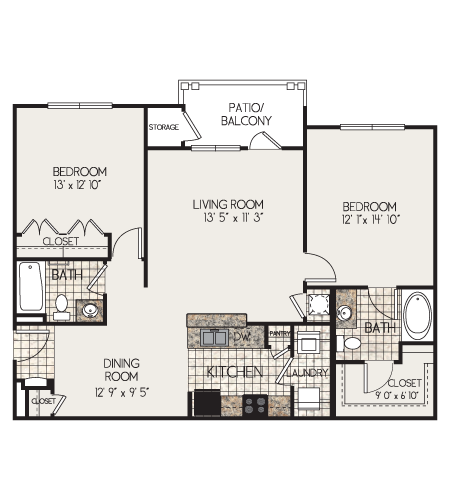 B2 Floor Plan 6