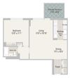One Bedroom Plans Unit A