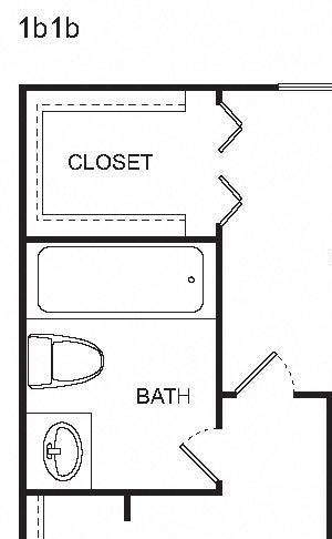1 BED