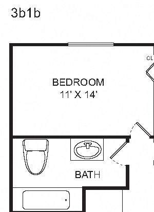 3 BED