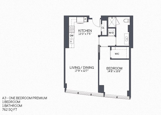 One Bedroom Premium with furniture