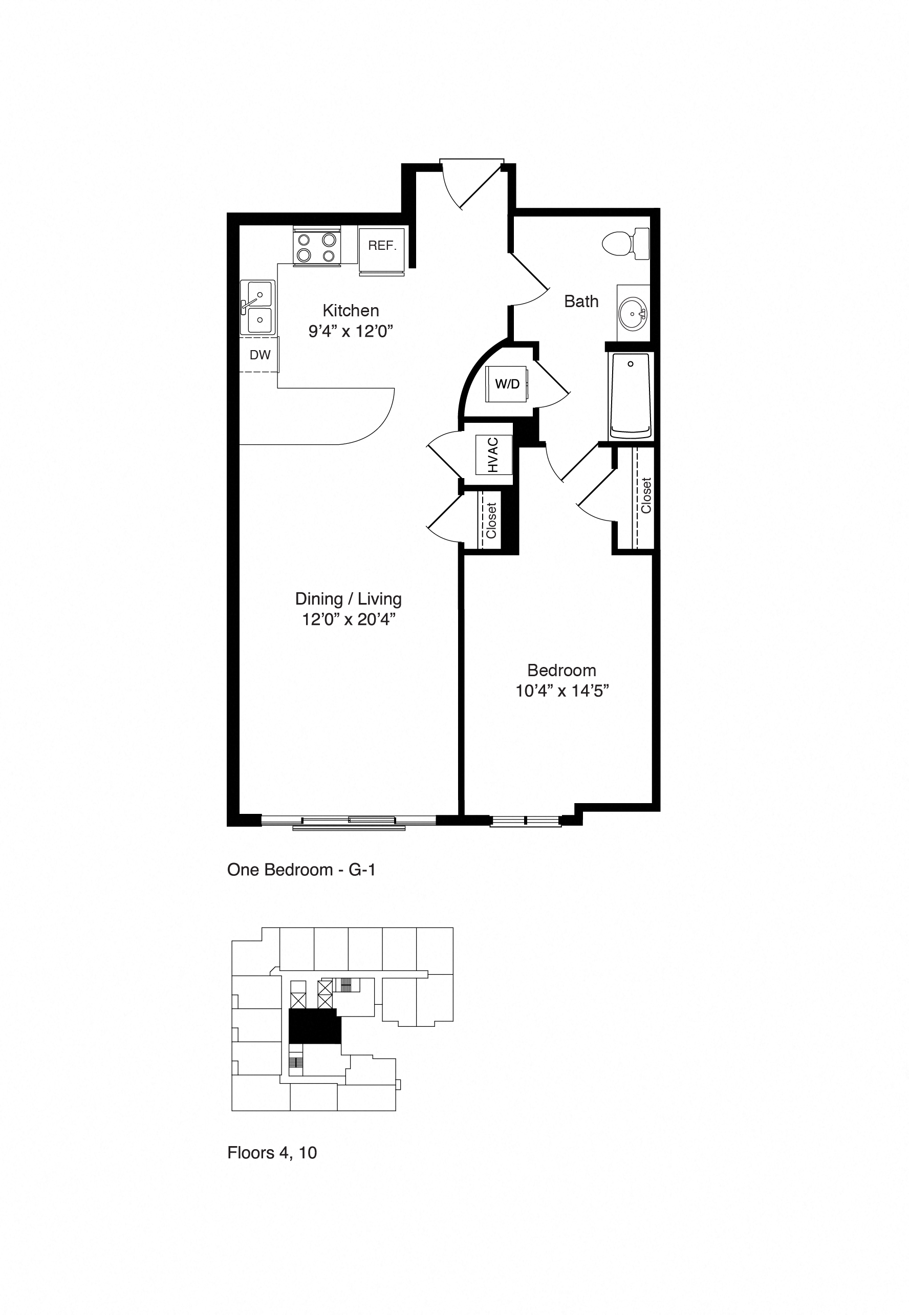ONE BEDROOM G1