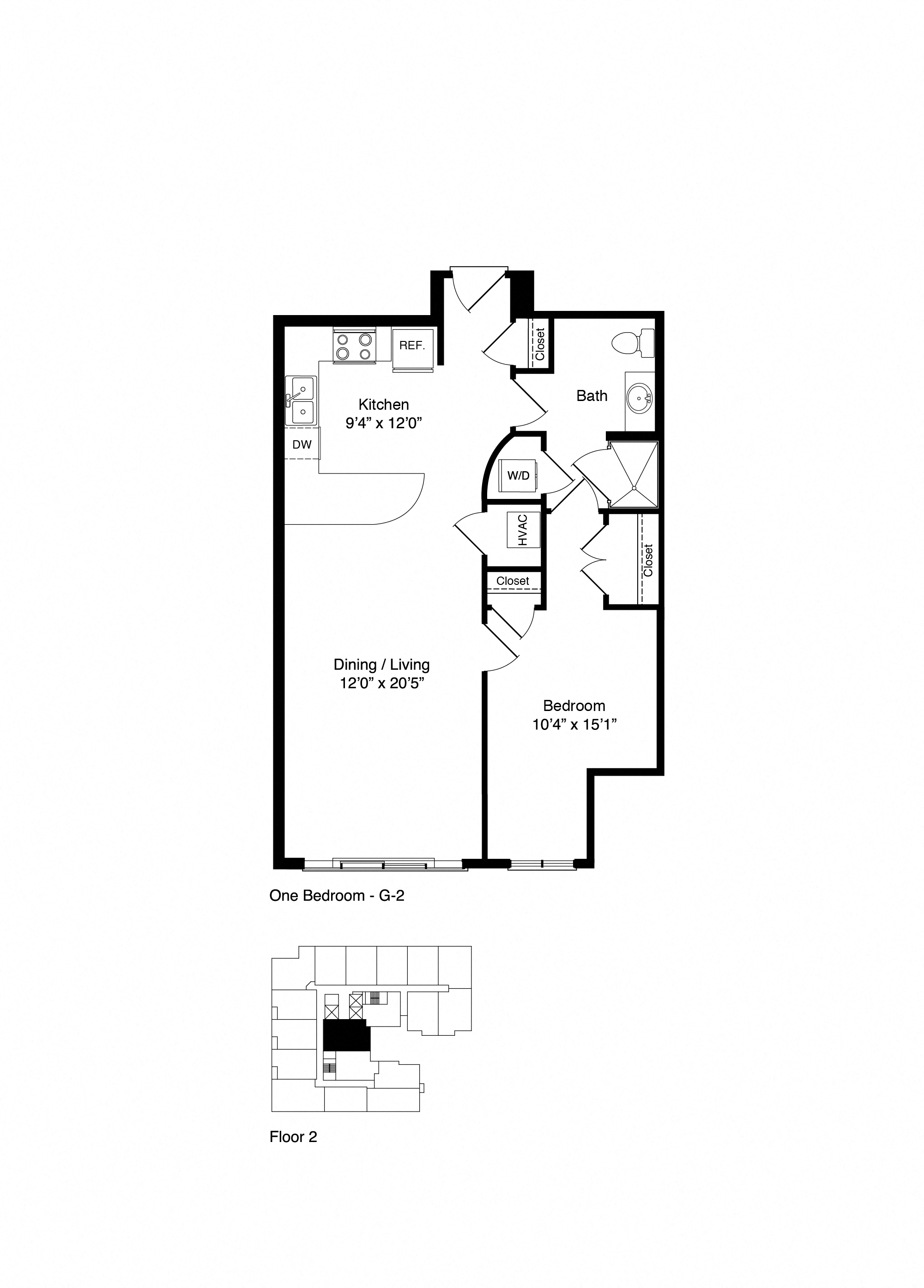 TWO BEDROOMS G2