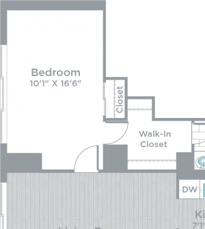 1 Bed 1 Bath_710