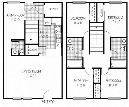 | Bard Townhouses Rentals in Shippensburg | PMI