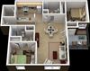Oregon Floor Plan 2Br2Ba Roommate Style