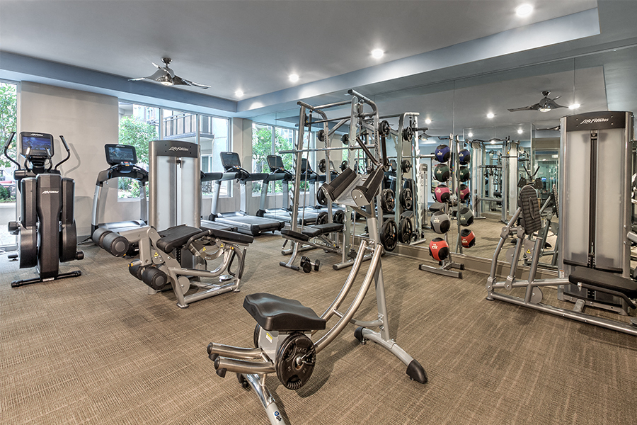 The Encore South Park fitness center Charlotte NC - Myers Park