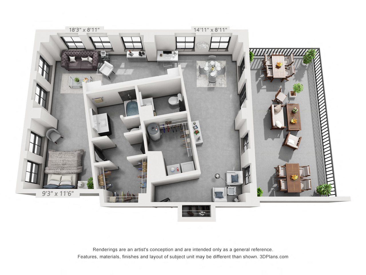 the drakestone floor plan ph-a1