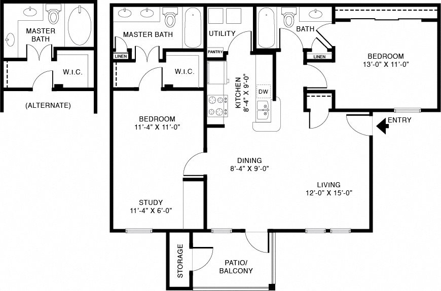 B3 Floor Plan 5