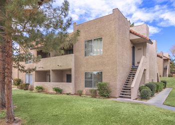 the building in which the villa is located at Desert Bay Apartments, Laughlin, NV, 89029