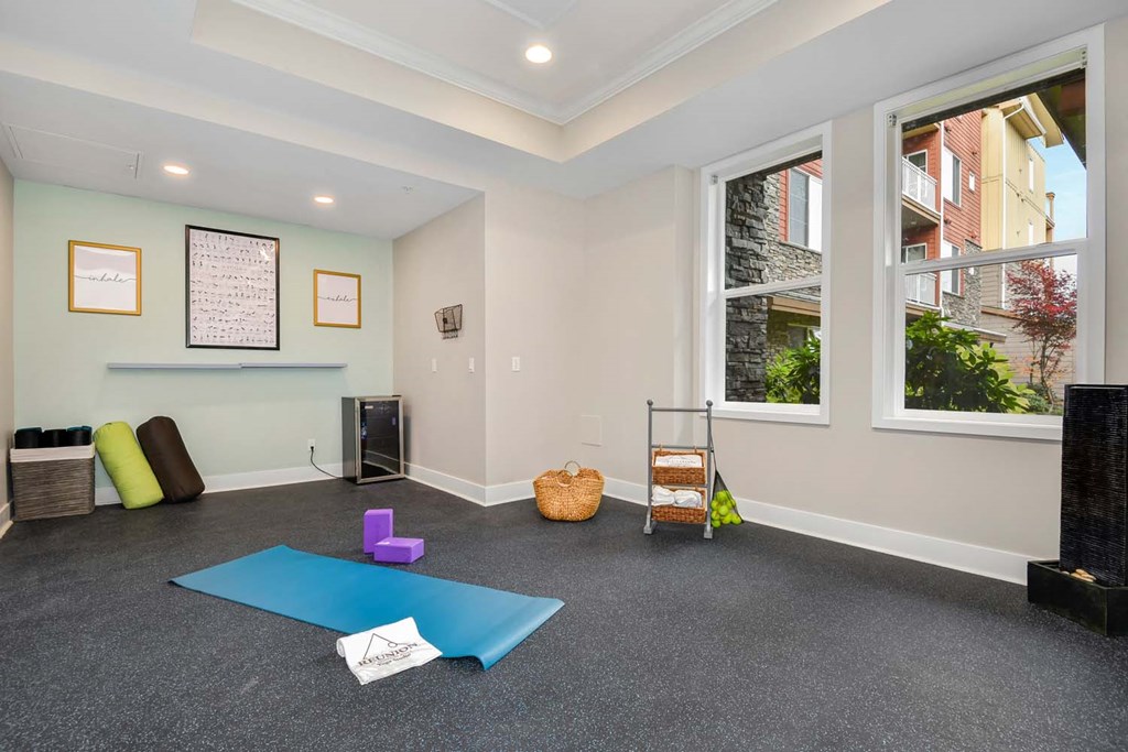 Yoga Studio at Reunion at Redmond Ridge, Redmond, WA