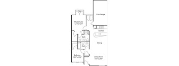 G1- 55+ Adult Living Floorplan at Reunion at Redmond Ridge, 11315 Trilogy Pkwy NE