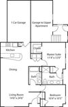 G2- 55+ Adult Living Floorplan G2- 55+ Adult Living Floorplan at Reunion at Redmond Ridge, Redmond, WA