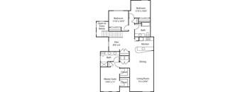 G3 with Den- 55+ Adult Living Floorplan at Reunion at Redmond Ridge, Redmond, Washington 