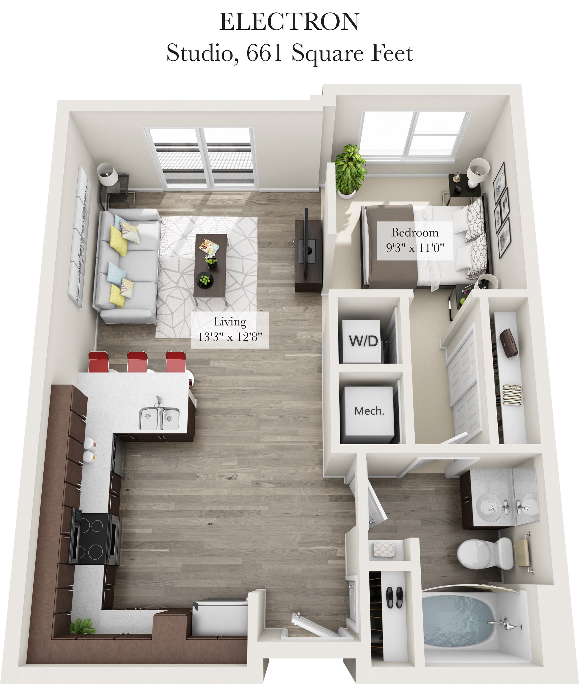 Electron Studio Floor Plan 4