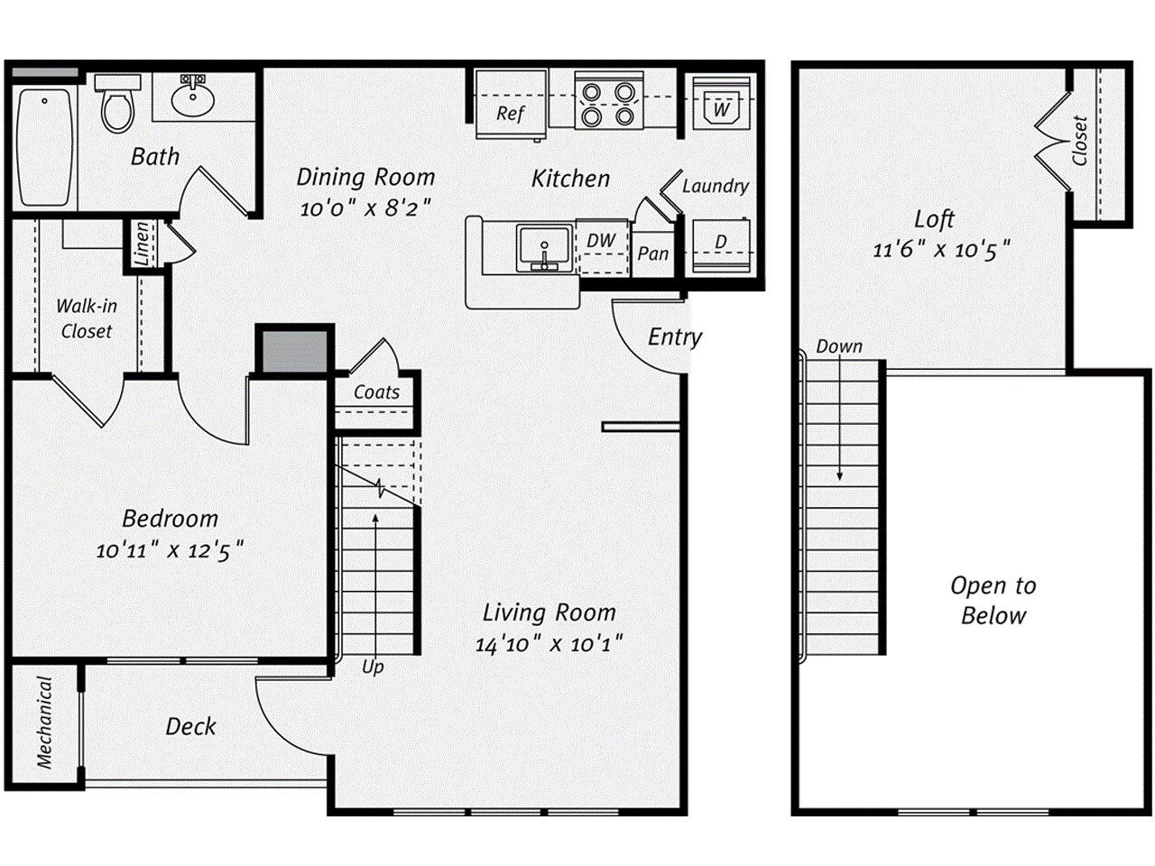 1D Floor Plan 5